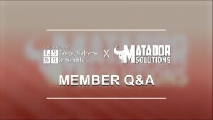 Co-Op Q&A: LOOS, SABERS & SMITH, LLP.